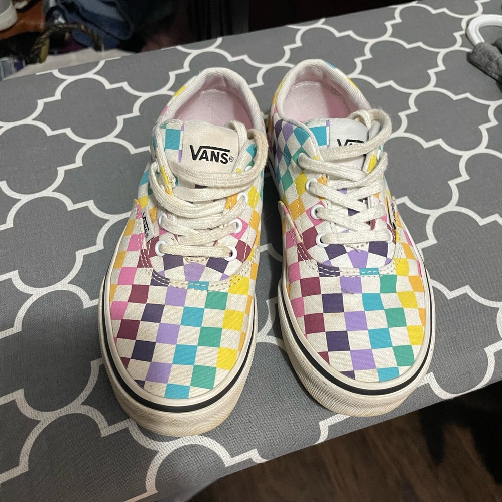 Girl van shoes size one. Only worn once